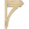 Ekena Millwork Thorton Rough Sawn Arts and Crafts Outlooker, Douglas Fir, 8"W x 18"D x 26"H OUT08X18X26THR03RDF - alternate 3